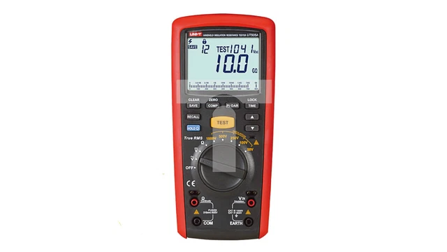 HT Instruments M71 Misuratore Di Resistenza Di Terra Digitale - 2 E 3 Fili, Campo 0,01Ω - 50kΩ, CAT III 240V