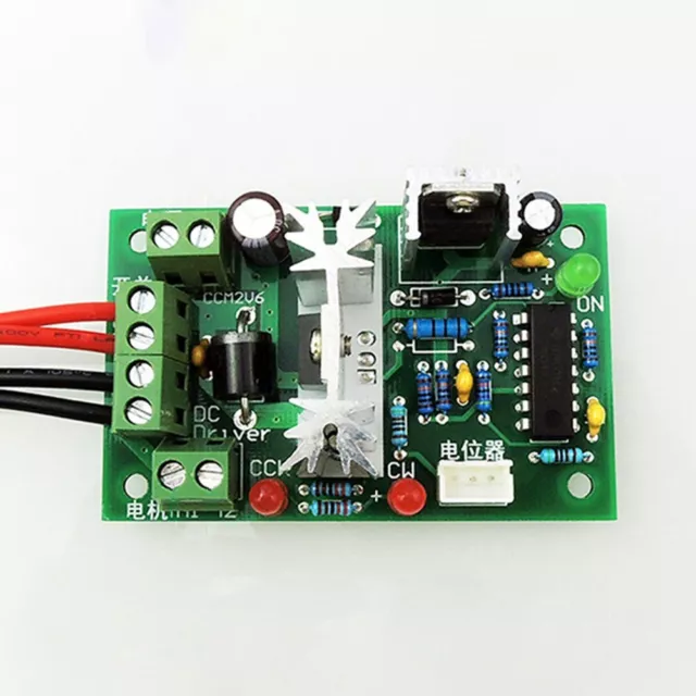 Powerful Motor Controller Adjustable Speed 12V24V Reliable L