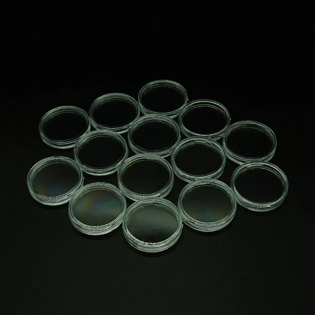 Direct Fit Coin Capsule Transparent Case Round Holder 38mm Collection