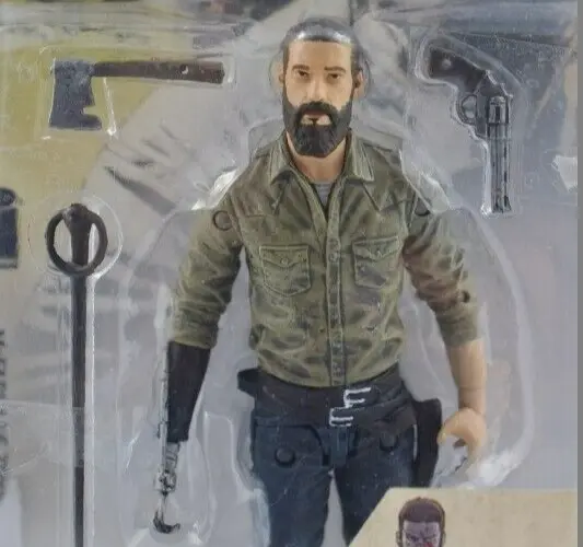 AMC The Walking Dead Rick Grimes (Skybound Exclusive) McFarlane Toys New on Card
