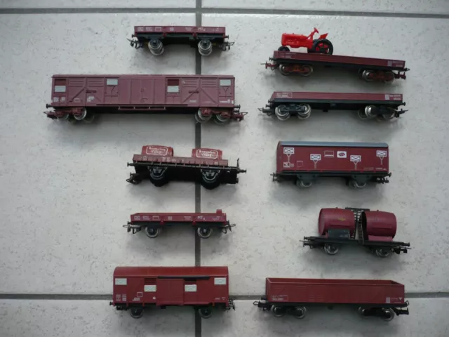 lot wagons jouef lima.jouef.lima.wagon.locomotive.train electrique.