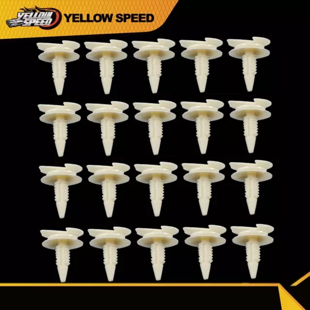 Fit For Chevy Pontiac Buick Oldsmobile Cadillac GM Door Panel Clips 20Pcs