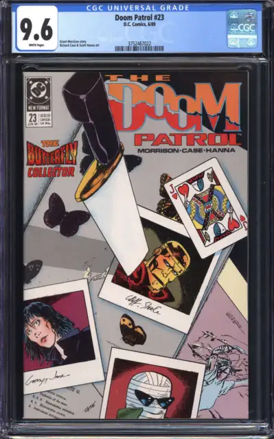 Doom Patrol #23 Cgc 9.6 White Pages // Dc Comics 1989