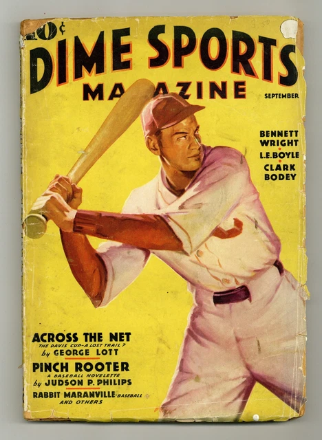 Dime Sports Magazine Pulp Sep 1936 Vol. 3 #3 GD 2.0 Low Grade