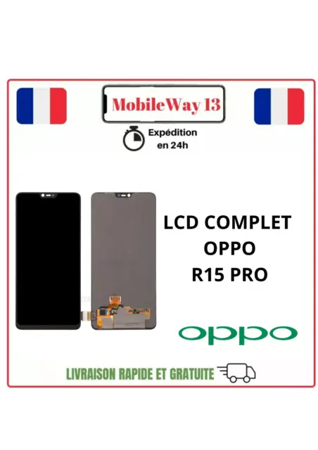 Lcd + Vitre Tactile Pour Oppo R15 Pro Ecran Complet