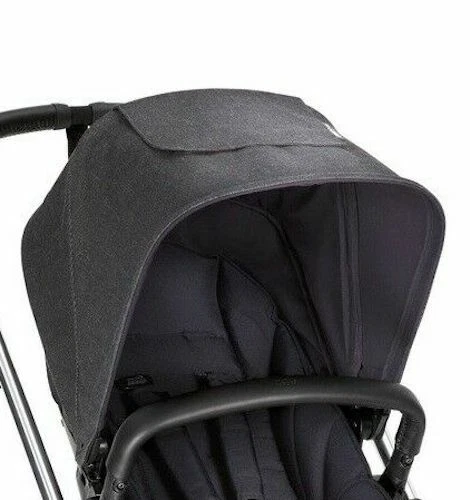 ●️ Mamas & Papas SOLA2 MARINEBLAU DENIM KINDERWAGEN KAPUZE passt SOLA URBO 2 TAYO ZOOM NEU