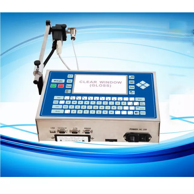 NEW Chinese industrial date code inkjet printers for plastic bottle ss