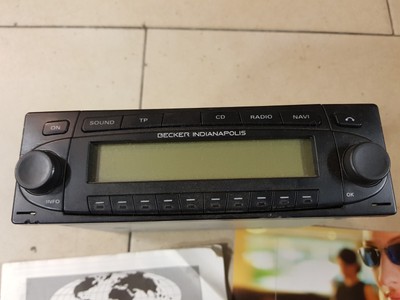 Becker Indianapolis 7922 Mp3 Lettore Cd Navigatore Radio VW BMW MERCEDES PORSCHE FERRARI 