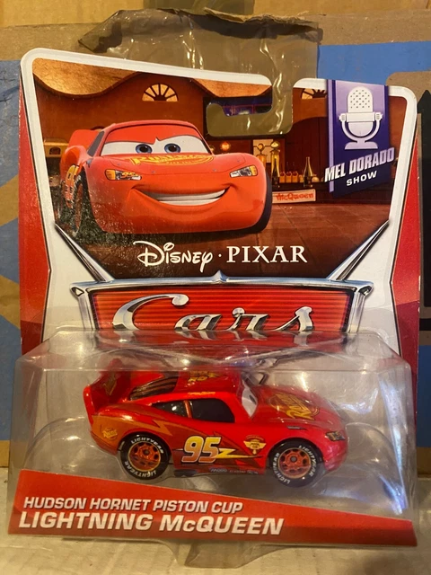 DISNEY PIXAR CARS Hudson Hornet Piston Cup Lightning Mcqueen Mattel 1. ...