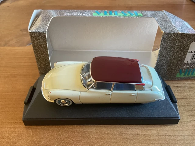 Miniature Vitesse 1/43 - Citroën DS 19 Police De Paris 1960 - Neuf - Réf 23508