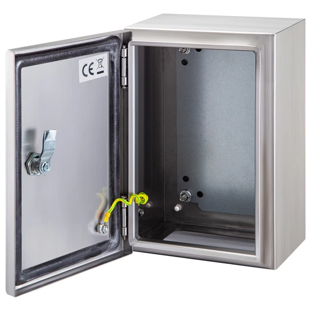 VEVOR 16x12x8" Electrical Enclosure Box Stainless Steel NEMA 4X IP65 Waterproof