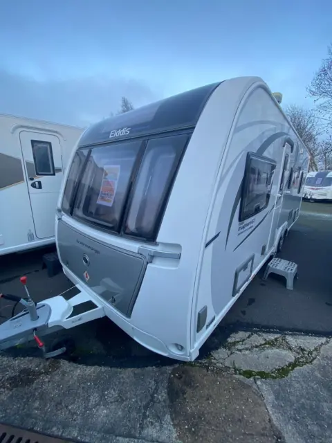 Quality Used 2017 Elddis Magnum GT840 - 6 Berth Fixed Double Bed SPECIAL EDITION