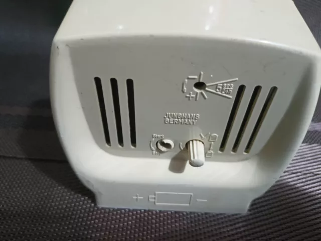 Sveglia a  pilla JUNGHANS Electronic ATO-PHON .Anni 70 Funzionante.
