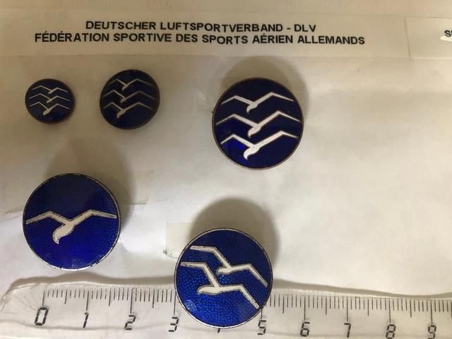 Insigne Fédération Française D'Athlétisme France-Allemagne 1964 Original