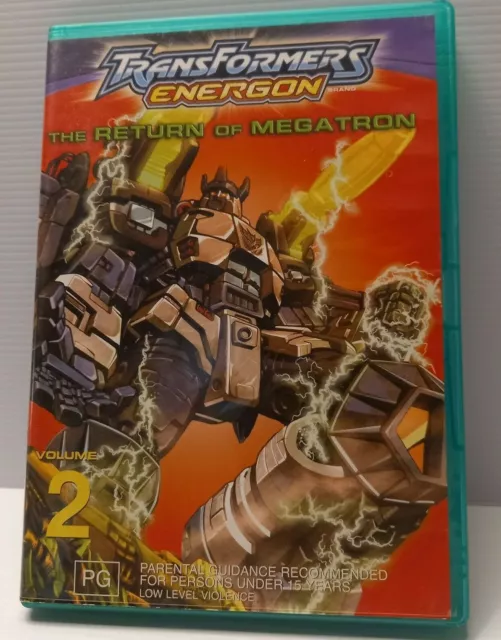 Transformers energon the return of megatron dvd 2004 deals