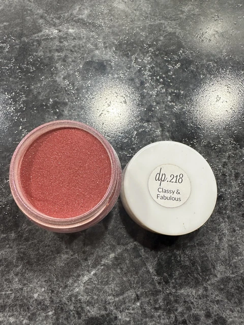 Sparkle And Co Dip Power Dp. 218 Classy and Fabulous Mini 0,25 oz rojo