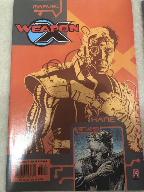 Weapon X: The Draft Complete Set #1- 5 (2002/ 2003) Marvel Comics NM 9.2-9.4 2