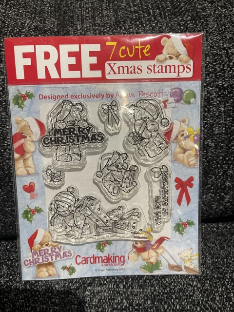 niedliche weihnachten klare gummistempel weihnachtskartenherstellung
