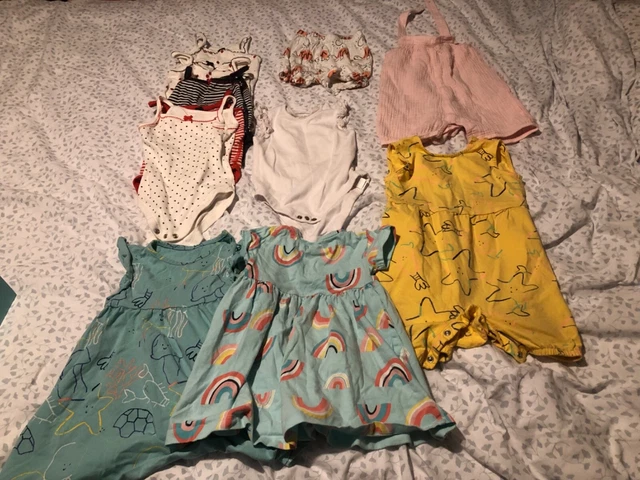 baby girls clothes 12-18 months bundle