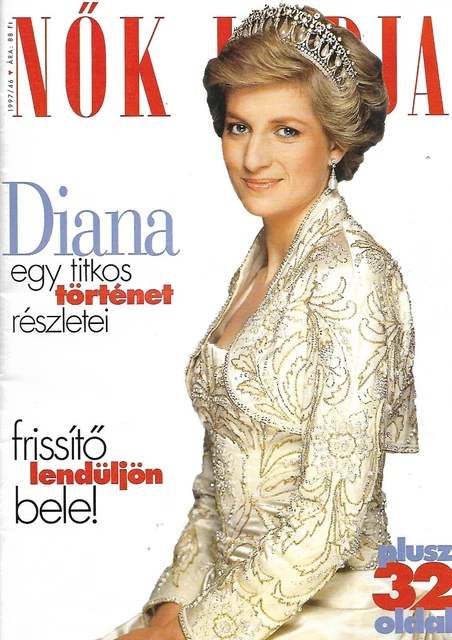 NOK LAPJA MAGAZIN Ungarn 1997/46 - Diana Princess of Wales on Cover EUR ...