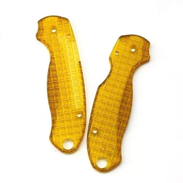 1 Pair All Polyetherimide PEI Handle Scales For Spyderco C223 Para3 Knives