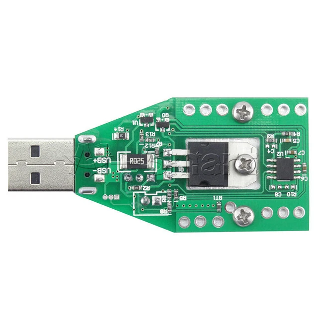 ELECTRONIC LOAD RESISTOR USB Current Tester Discharge Battery Test ...