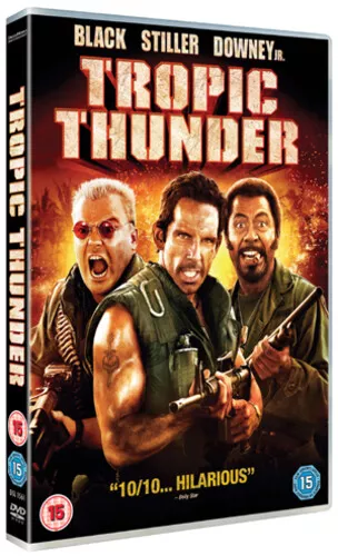 Tropic Thunder DVD (2009) Ben Stiller cert 15 Expertly Refurbished Product