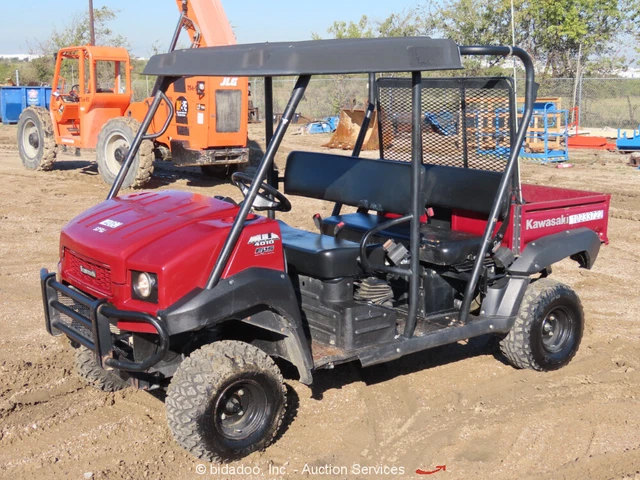 2018 Kawasaki Mule 4010 Trans 4x4  4WD Industrial Utility Dump Cart