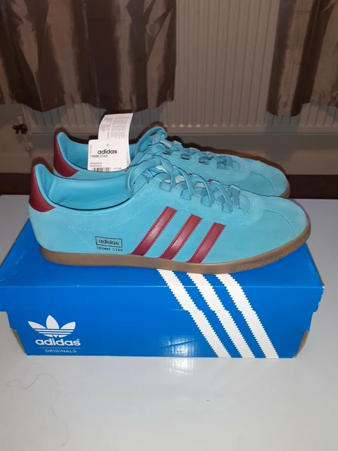 Adidas trimm star blue and claret discount