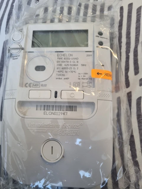 Legrand 004674 Compteur d'énergie triphasé Lexic - branchement via transfo