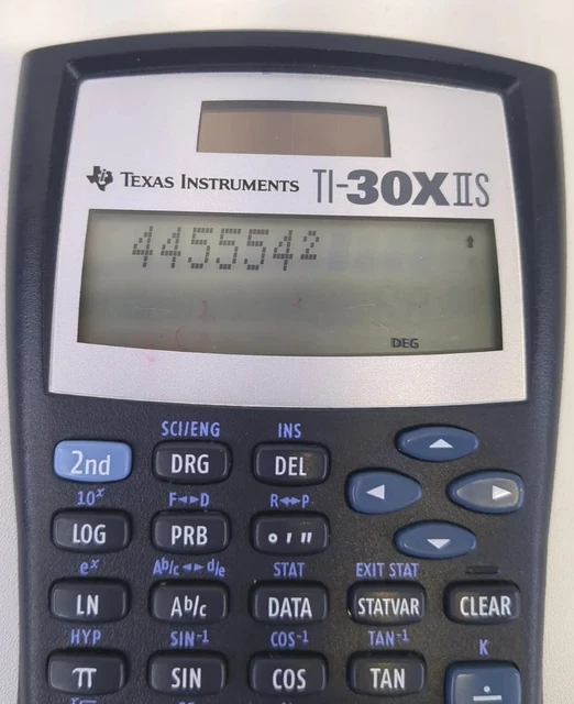TEXAS INSTRUMENTS TI-30X IIS 2-Line Scientific Calculator - Pink $3.22 ...