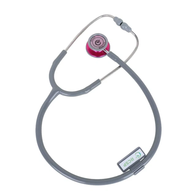 RCSP Dual Head Stethoscope Color Grey For Doctors
