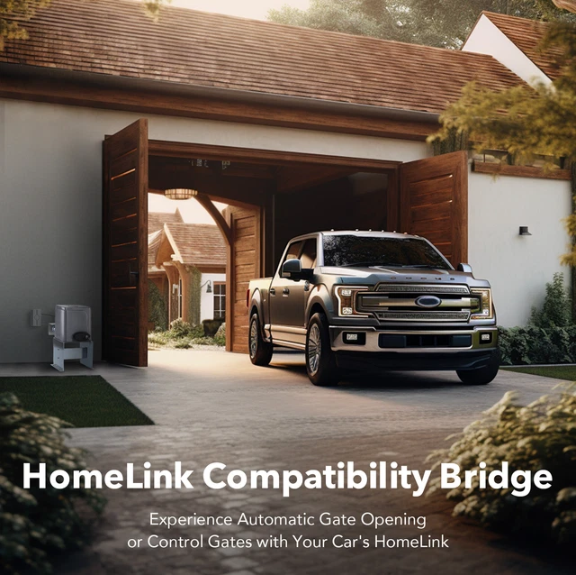 COZ HOMELINK GATE Opener Controller w Remote Smart Gate Opener Control