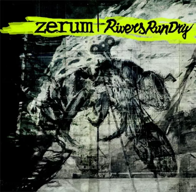 ZERUM / RIVERS RUN DRY - SPLIT LP, dark hc/screamo, alpinist, ictus