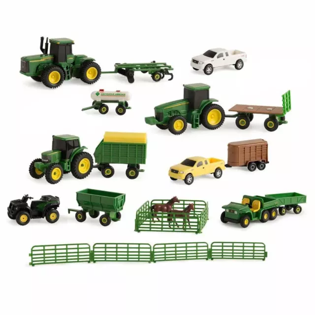 John Deere 20pc. Value Farm Set