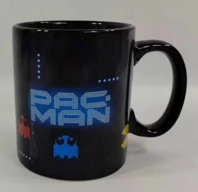 PAC-MAN Heat Activated Changing Ceramic Gamer Coffee Mug 10oz Paladone