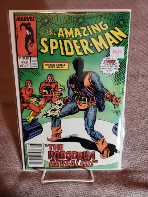 The Amazing Spider-Man #289 (Marvel 1987) 1st App Hobgoblin, Death of Ned Leeds