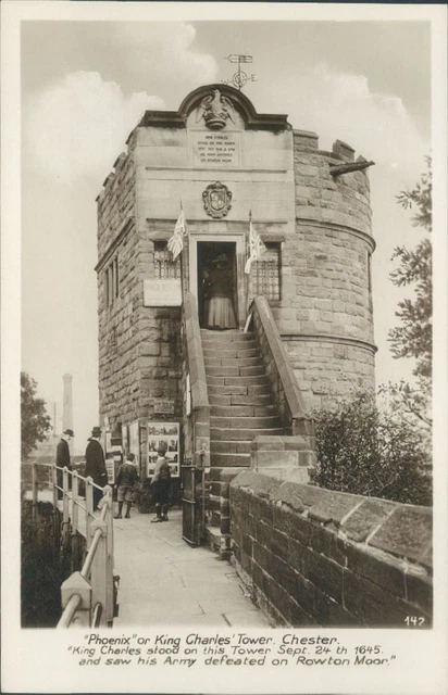 Chester King Charles Tower Real Photo