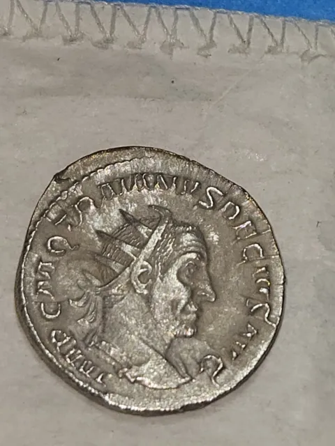 Trajan Decius A.D.249-251 AR Antoninianus XF Sear#2593 Sby.#16