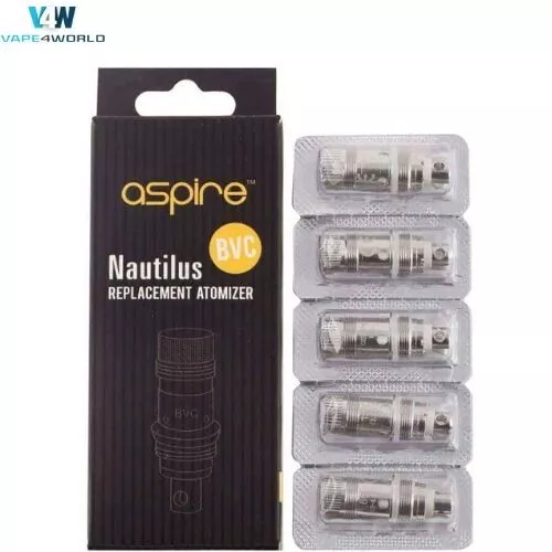 ASPIRE NAUTILUS BVC Coils 1.8ohm Replacement COIL - Pack Of 5 Coils Head -