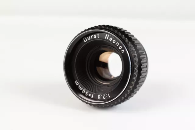 Durst Neonon 50mm f2.8 Enlarging Lens.  High Quality Lens for 35mm.  EXC. Cond.