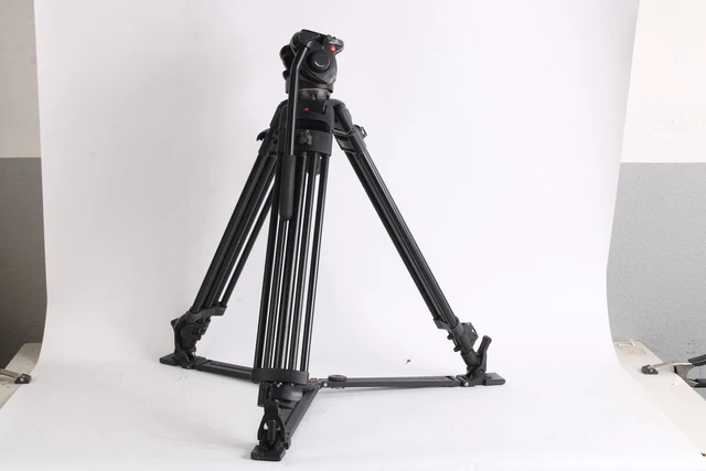 Trepied Vidéo Manfrotto 350MVB et tête fluide 501