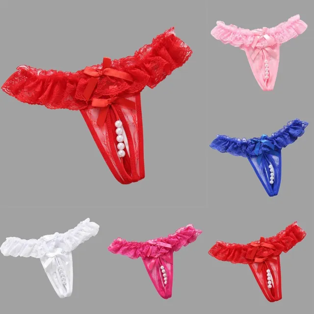 Women's Sexy Low Rise Panties Bikini Briefs Knickers G-String Thongs  Underwear