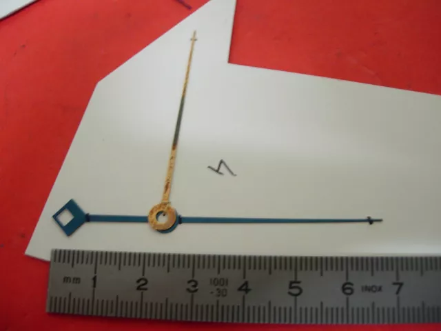 lot Aiguille indicateur de quantieme pendulette ancienne,pendule 68 & 47 mm n4
