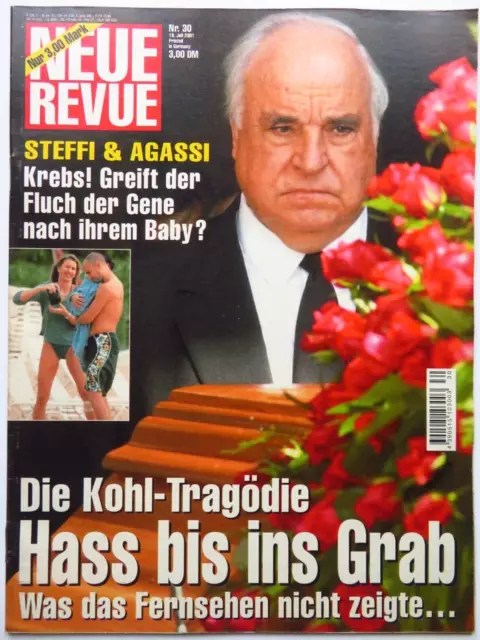 Neue Revue Nr 30/2001, Lara Croft, Doly Buster, Steffi Graf, Franzi von Almsick