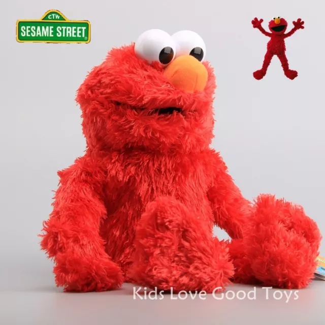 Sesame Street Elmo Plush Hand Puppet Play Games Doll Toy Puppets New 2019