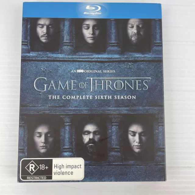 Dvd Blu-Ray Game Of Thrones The Complete Sixth Season