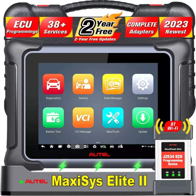 Autel MaxiSys Elite II Ultra MS919 OBD2 Diagnosegerät J2534 ECU Programm Coding