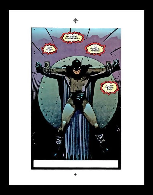 Matt Wagner Batman: Legends of the Dark Knight #30 Rare Production Art Pg 1