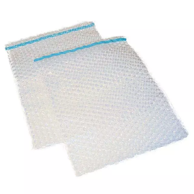 Clear Bubble Wrap Bag Pouches Peel And Seal Flap Mailing Envelopes All Sizes CS